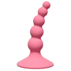 Lola Games  - Lola Games Ribbed Plug Pink análne guličky