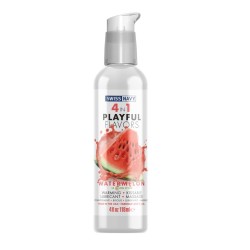 Swiss Navy 4 in 1 Playful Flavors Watermelon lubrikační gel 118ml