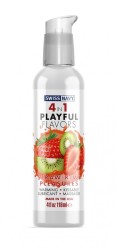 Swiss Navy 4 in 1 Playful Flavors lubrikačný gél Jahoda-Kiwi 118ml