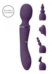 VIVE Nami Pulse Wave Vibrating purple Masážna hlavica