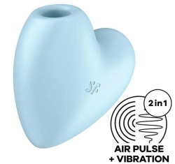 Satisfyer Cutie Heart Blue stimulátor klitorisu