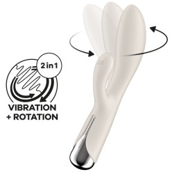 Satisfyer Spinning Rabbit 1 Beige vibrátor